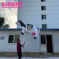 Costume de poulet gonflable volant pour défilé
