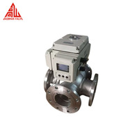 Vanne à bille motorisée GS Q941F 110V 220V 380V DN50 DN80 DN100 en acier inoxydable à commande électrique