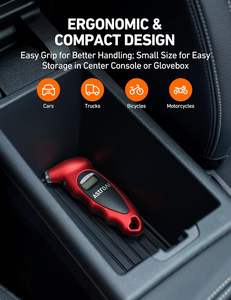 เครื่องวัดความดันลมยางแบบดิจิตอล0-150PSI 0.1เพิ่ม backlit LCD <span class=keywords><strong>presta</strong></span> <span class=keywords><strong>Valve</strong></span> อะแดปเตอร์การวัด4หน่วยสำหรับ - Product Image 5