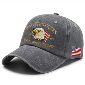 Gorro de Algodón con Bordado 3D de Estados Unidos para el 250 Aniversario, <span class=keywords><strong>Gorra</strong></span> del Día de la Independencia, 4 de Julio, Patriota, Libertad - Product Image 4