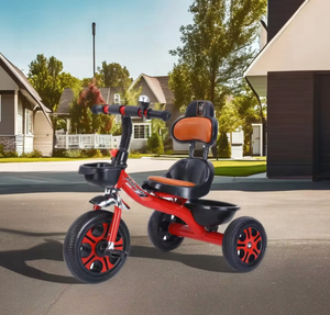 Triciclo XingAo Personalizado de Una Velocidad con Llanta de Acero y Plástico, <span class=keywords><strong>Ruedas</strong></span> de 10 Pulgadas, Canasta de Plástico, <span class=keywords><strong>Bicicleta</strong></span> de Juguete <span class=keywords><strong>para</strong></span> Niños, Cochecito <span class=keywords><strong>para</strong></span> Niños de 1 a 6 Años - Product Image 6