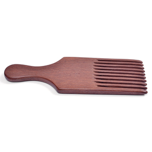 Peine de Madera Ecológico de Alta Calidad a <span class=keywords><strong>Precio</strong></span> de Fábrica al por Mayor, Peine de Dientes Anchos para Insertar en el Cabello, para Uso Doméstico - Product Image 3