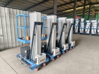 Plateforme élévatrice électrique hydraulique Berui SJYL0.15-16, mât de 16 m, charge de 150 kg, puissance de 1,5 kW, plateforme de 1,54 x 0,62 m
