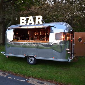 2025 Street Using Vintage Truck New Style OEM Food Trailer CE DOT Approved Fast Coffee Catering <b>Cart</b> - Product Image 5