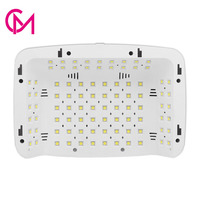 Lampe à ongles UV LED 2-en-1 haute puissance 380W avec coussin de main en PU pour machine de manucure – Offre Spéciale