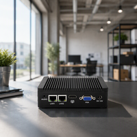 Mini PC Barebone Nano IBOX-501 N3 sans ventilateur à faible coût pour double écran