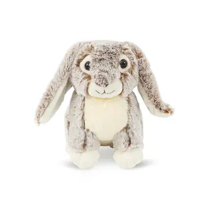 Rabbit Toy High Quality Fabric Grey Soft Bunny Rabbit Plush Stuffed Toys