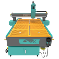 Machine de fraisage CNC 3 axes sur mesure 1300*2500mm avec commande Mach3/NC Studio, engrenages et pompe pour la fabrication de meubles