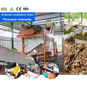 Ngõ gà vịt Phân tái chế thiết bị gia cầm Phân bón hữu cơ dây chuyền sản xuất - Product Image 6