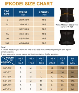 คอร์เซ็ท<span class=keywords><strong>รัด</strong></span>เอวสำหรับผู้ชายชุดกระชับสัดส่วนควบคุมหน้าท้องรัดหน้าท้อง - Product Image 6