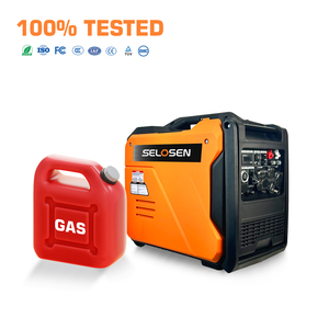 7.5kW Air Cooled <b>Gas</b> <b>Generator</b> Remote Start 10 Hour Runtime for Emergency Use HS6250isE Dual Voltage 110V and 230V Output for - Product Image 2