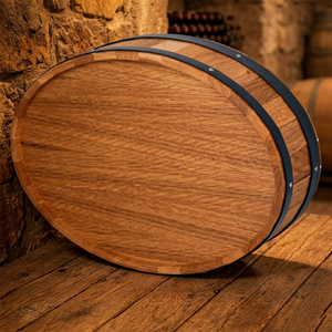 Pannello Ovale in Legno per Conservazione Vini, Montaggio a Parete 50x35 cm, per Uso Domestico e Commerciale - Product Image 2