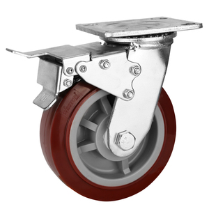 <span class=keywords><strong>Chariot</strong></span> à main Pu D'hôpital de Matériel En Fonte <span class=keywords><strong>Roulette</strong></span> Robuste - Product Image 3