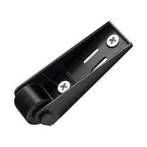 Roulettes de guidage pour portes coulissantes, roulettes inférieures en plastique noir à roulement fluide pour portes et fenêtres, design minimaliste - Product Image 2