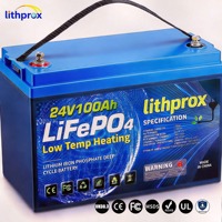 Batterie de chariot élévateur au phosphate de fer et de lithium (LFP) de qualité supérieure 24V 100AH pour chariot industriel Haute efficacité UN38.3 CE RoHS MSDS OEM ODM