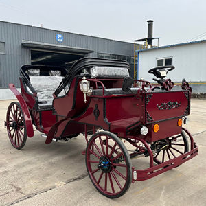 Carruaje de Lujo Real de Cenicienta, Carruaje Clásico de Caballos para Bodas, Carruaje Eléctrico Turístico - Product Image 1
