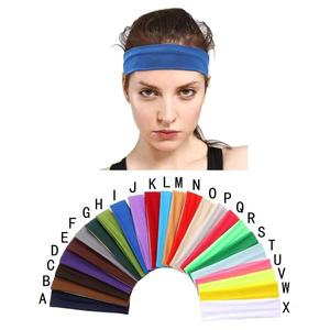 Fasce <span class=keywords><strong>per</strong></span> <span class=keywords><strong>Capelli</strong></span> Sportive Bestseller in Tinta Unita ad Alta Elasticità, Assorbenti <span class=keywords><strong>per</strong></span> Yoga, <span class=keywords><strong>Accessori</strong></span> <span class=keywords><strong>per</strong></span> Donne - Product Image 2