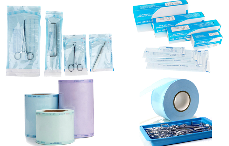 Disposable Medical Paper Pouch Bag Making Machine Autoclave Self Sealing