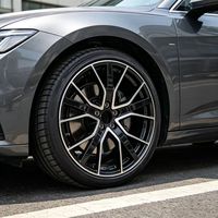 Jantes de voiture forgées en une seule pièce de 18 à 26 pouces, finition noire brillante, face usinée, jantes en alliage forgées personnalisées Y000