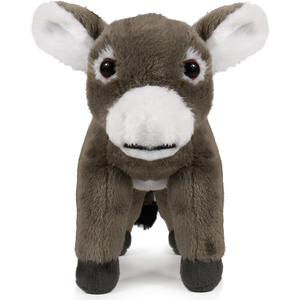 Peluche di Asino Grigio di Alta Qualità Personalizzato, Decorazione Realistica per Regali di Compleanno, Giocattoli Imbottiti per Bambini - Product Image 4