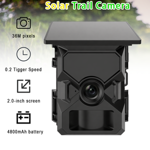 Meilleure caméra <span class=keywords><strong>de</strong></span> <span class=keywords><strong>chasse</strong></span> solaire intégrée avec vidéo 2K, capteur CMOS 36MP, résistante aux intempéries, batterie 4800mAh - Product Image 1