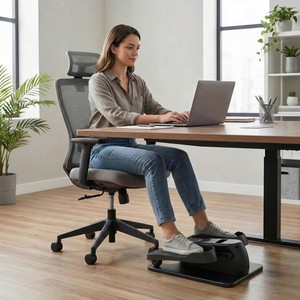 Mini <span class=keywords><strong>Elliptique</strong></span> Portable Électrique en ABS Écologique pour Exercice des Pieds sous le Bureau, Idéal pour le Bureau et la Maison, Fitness Senior, Vente en Gros - Product Image 2