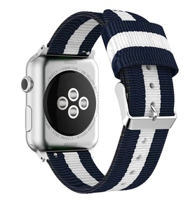 XDH สายรัดข้อมือผ้าอัจฉริยะ,สายนาฬิกาไนลอนสำหรับ Xiaomi Amazfit T-Rex /Ares Apple Watch <span class=keywords><strong>Garmin</strong></span> Fenix6x - Product Image 5