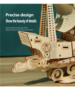 Modèle de <span class=keywords><strong>bateau</strong></span> <span class=keywords><strong>à</strong></span> voile en bois 3D, puzzle créatif, kit de construction de <span class=keywords><strong>bateau</strong></span> océanique, jouets éducatifs DIY, 5-7 ans, casse-tête mobile, cadeau pour enfants - Product Image 6