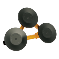 Ventouse triple LOZLIN 330LBS, outil de levage robuste pour l'installation de comptoirs en granit/verre/carrelage, fenêtres et pierres