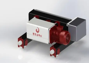 Petite machine de levage électrique à câble métallique de 1 tonne 2 tonnes de style européen CE pour grue à potence à portique avec crochet et tambour - Product Image 6