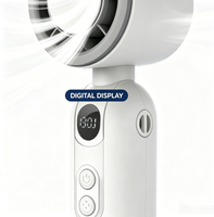 Ventilateur portable rechargeable avec refroidissement par glace, mini-ventilateur USB-C, logo personnalisé OEM ODM