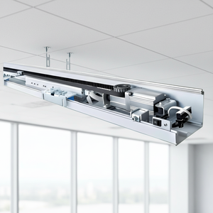 Operador de Puerta Corredera Automática de Vidrio con 2 Años de Garantía, Diseño Moderno para <span class=keywords><strong>Puertas</strong></span> con Marco y sin Marco, Estilo Moderno - Product Image 1