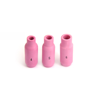Accessoires de soudage TIG à l'argon ESSEN avec buse en céramique d'alumine, pièces de torche pour soudage et brasage à gaz mixte