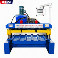 Machine de profilage automatique pour la fabrication de panneaux de toiture en acier et de bardage coloré