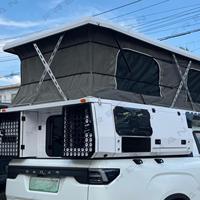 Auvent de camionnette en aluminium, imperméable, antirouille, pour toutes les saisons, ouverture automatique rapide, personnalisable