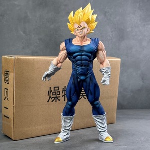 Figura de Acción de <span class=keywords><strong>Vegeta</strong></span> Super Saiyan de 28 cm, Figura Coleccionable de Anime, Juguete de PVC, Perfecto para Decoración del Hogar, Regalo de Cumpleaños para Fanáticos de <span class=keywords><strong>DBZ</strong></span> - Product Image 1