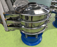 Fournisseur d'usine en chine, tamis vibrant en poudre, machine de séparation, tamis vibrant rotatif
