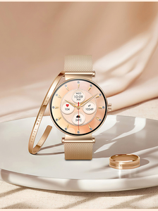 นาฬิกาอัจฉริยะ AMOLED สำหรับผู้หญิง, นาฬิกา <span class=keywords><strong>Y16</strong></span>วัดความดันโลหิตมีประจำเดือนนาฬิกา IP67สุขภาพผู้หญิงนาฬิกากีฬา <span class=keywords><strong>Y16</strong></span>อัจฉริยะ - Product Image 3