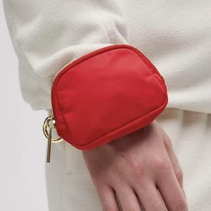 Mini <b>Purse</b> Wallet Keychain Bag Charm Women's Zipper Coin <b>Purse</b> with Adjustable Wrist Strap - Product Image 2