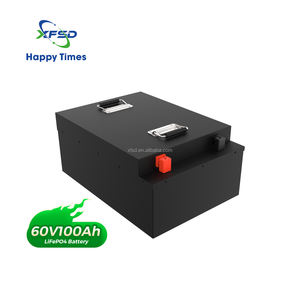 공장 도매 60V100Ah 리튬 배터리 -20 ℃   범용 2/3륜 전기차량용 3000회 이상의 방전 사이클 - Product Image 1