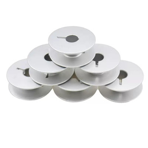 Flatbed <b>Sewing</b> Machine Bobbin 55623A Aluminum Grooved Thread Core Industrial Garment Processing Equipment Parts - Product Image 1