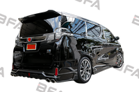 Spoiler arrière japonais mis à jour Spoiler ZEUS Kit de carrosserie pour Toyota Alphard vellfire série 30