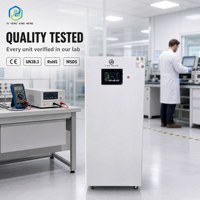Système de stockage d'énergie domestique mural à batterie solaire LiFePO4 48V 280Ah 15kWh avec BMS pour alimentation de secours hors réseau 51.2V