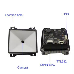 Escáner de Código de Barras 1D y Código QR Edoo MF26 USB TTL 2D Integrado de Módulo Fijo para Kiosco, Estado de Inventario - Product Image 5