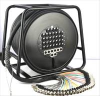 Câble audio multipaire XLR professionnel 40 canaux, flexible, en cuivre sans oxygène 99,99 %, gaine PVC