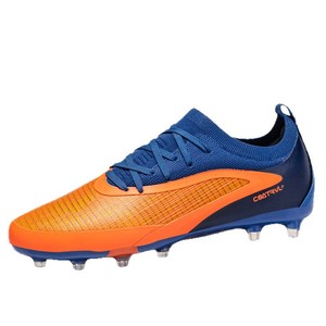 Scarpe da Calcio a Cinque Unisex per Esterni con Suola in Gomma TPU e Tomaia in Mesh per Allenamento Estivo - Product Image 5