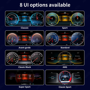 Display Digitale LCD da 12,3 Pollici con CarPlay e <span class=keywords><strong>Android</strong></span> <span class=keywords><strong>Auto</strong></span> per Cruscotto Mercedes-Benz GLA/CLA/W176/X156/C117 - Product Image 2