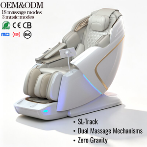 Fauteuil de massage Yijie avec logo personnalisé OEM, fauteuil <span class=keywords><strong>inclinable</strong></span> de luxe avec rail SL, soins complets du corps, massage en apesanteur, certifié CE <span class=keywords><strong>et</strong></span> CB - Product Image 1