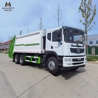 Camion à ordures compacteur HEAVSTY Diesel Euro 6 à moteur multi-puissance avec télécommande sans fil Dongfeng Huashen T5 CLD5250ZYSEQ6