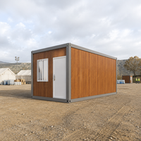 Vente en gros de maisons modulaires en acier préfabriquées à installation rapide pour abri temporaire après catastrophe